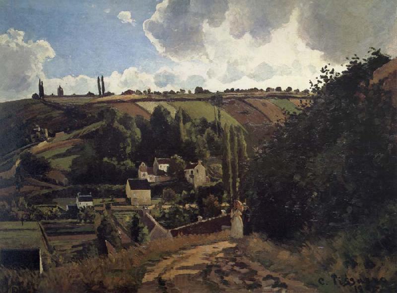 Camille Pissarro La Cote du Fallais,Pontoise
